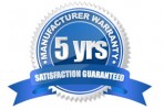 5 Year Warranty Seal