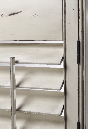 Antique look shutters