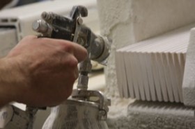 Sealing the ends of the louvers