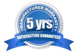 5 Year Warranty Seal